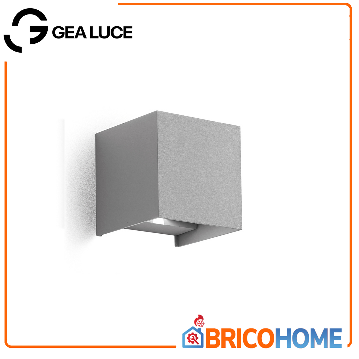 Applique GEA LED 2 x 5W IP54 luce naturale 4000K doppio fascio regolabile