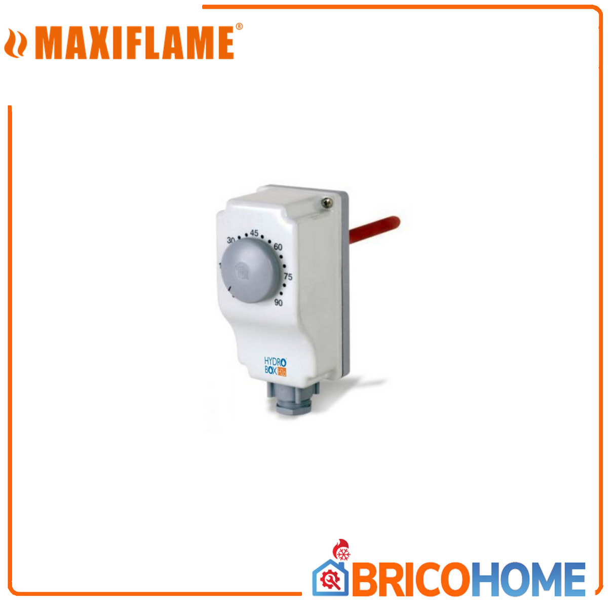 Termostato ad immersione 0-90°C regolazione esterna HB 7P1 E - 102070