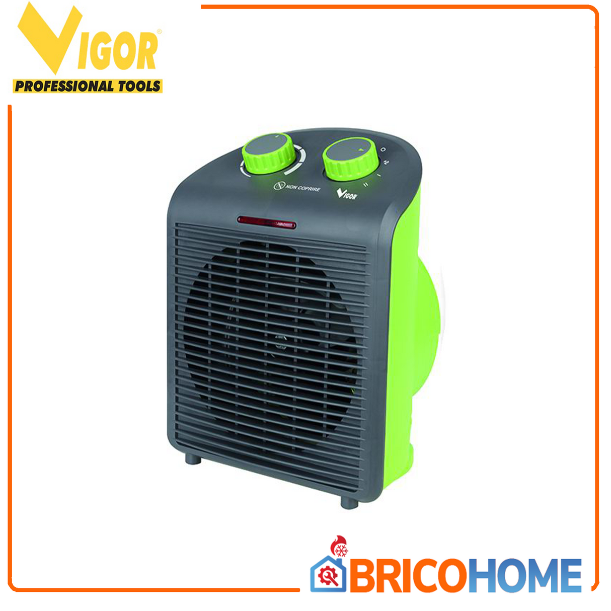 KIWI 2000W Vigor fan heater