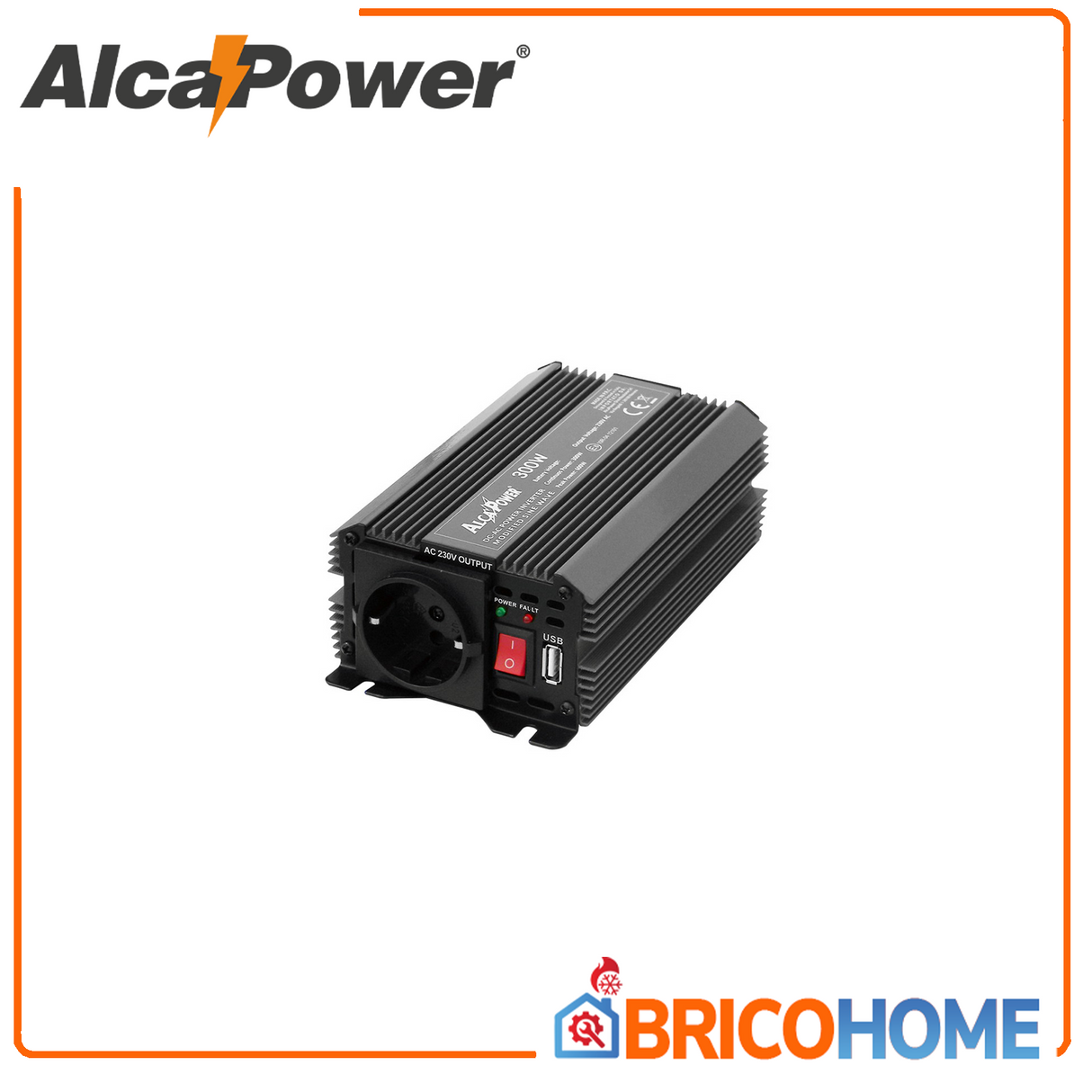 Inverter Sanftanlauf 300W Eingang 12V DC Ausgang 230V AC