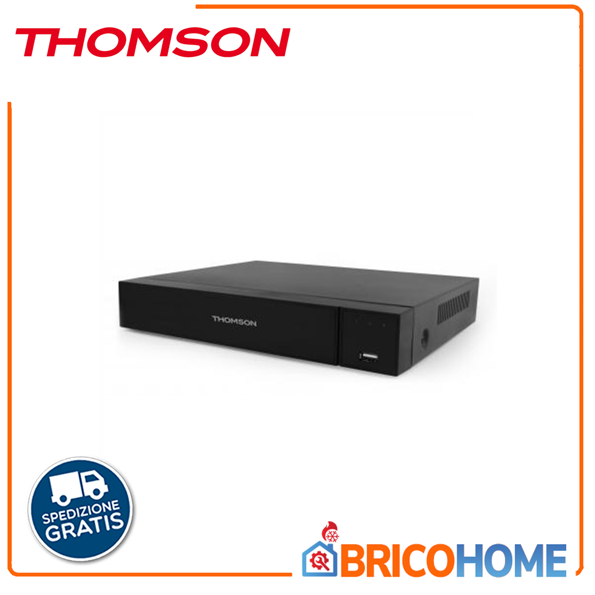 Hybrid-DVR 5 Megapixel - 8 THOMSON-Eingänge