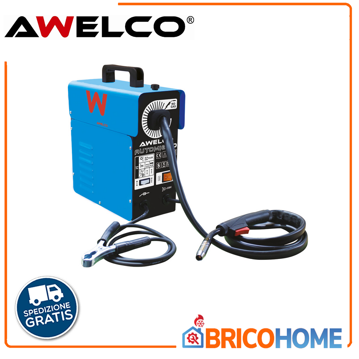 AWELCO AUTOMIG 130 continuous wire welding machine without gas