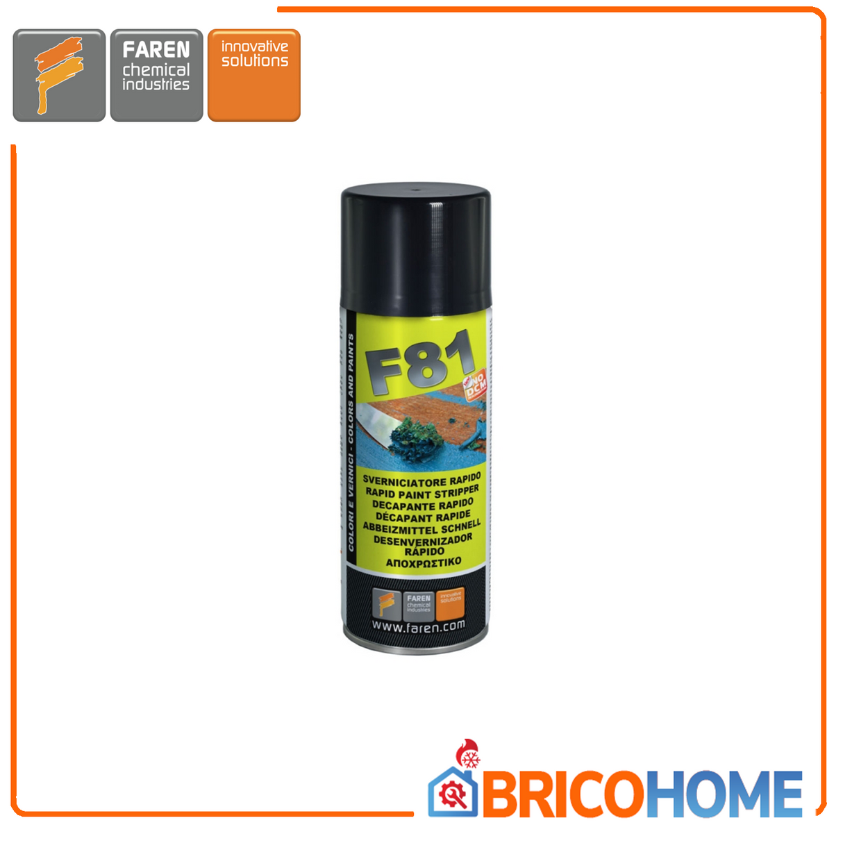 Sverniciatore rapido spray 400ml F81 FAREN