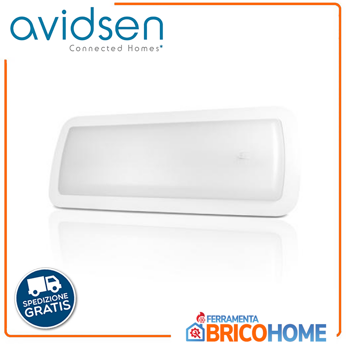 AVIDSEN 14 LED wall and recessed emergency lamp