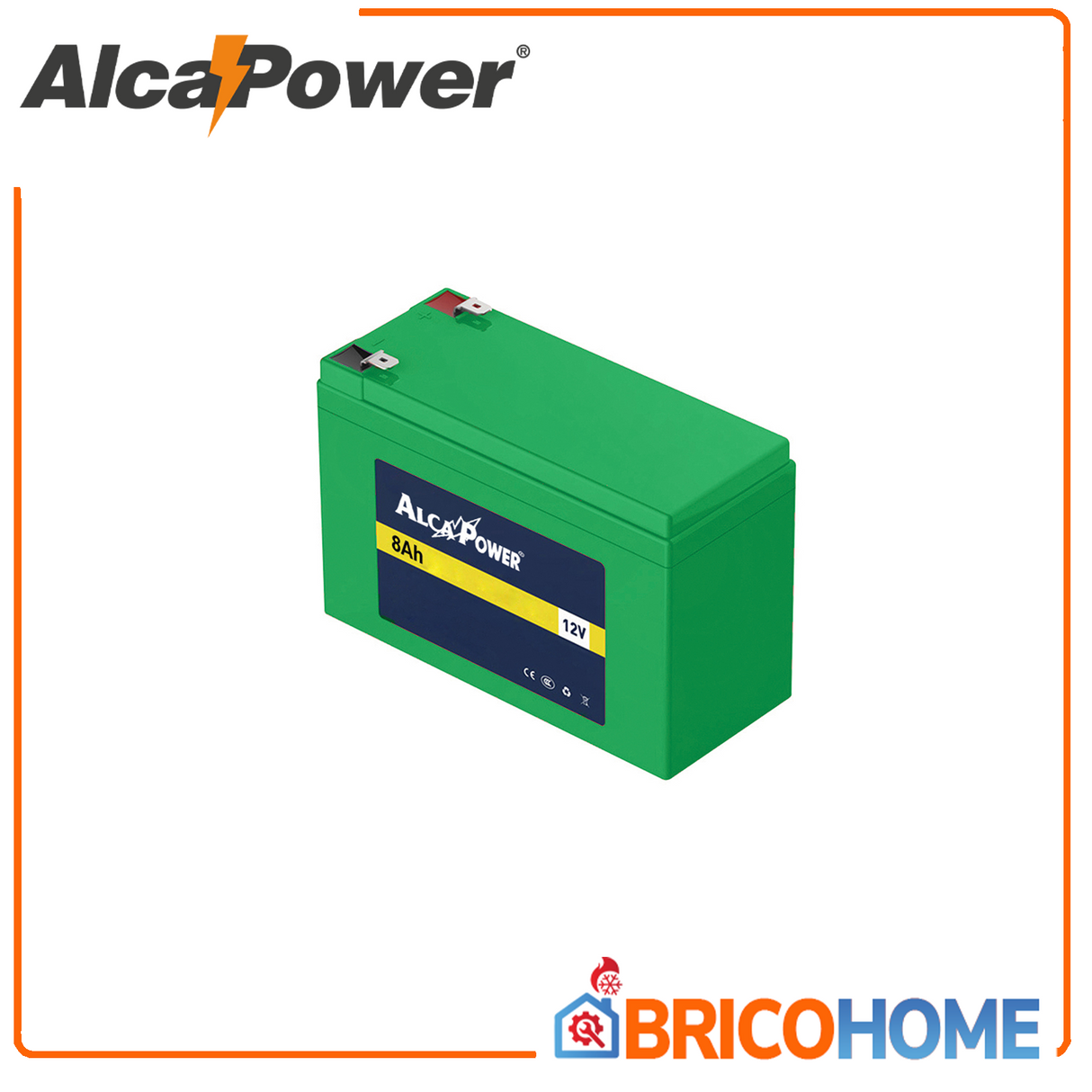 Li-ion hermetic battery 11.1V 8A - ALCAPOWER
