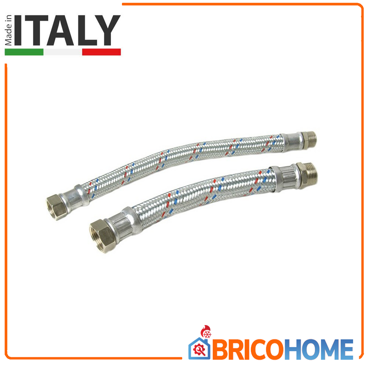 M/F anti-vibration hose 1" x 1" 40cm