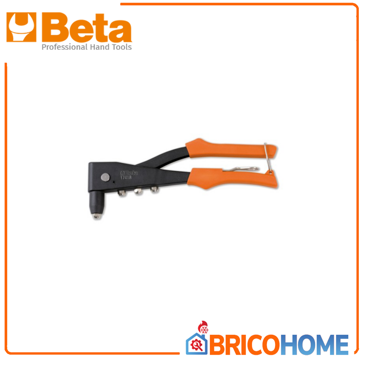 Rivettatrice con 4 testine intercambiabili 1741B BETA