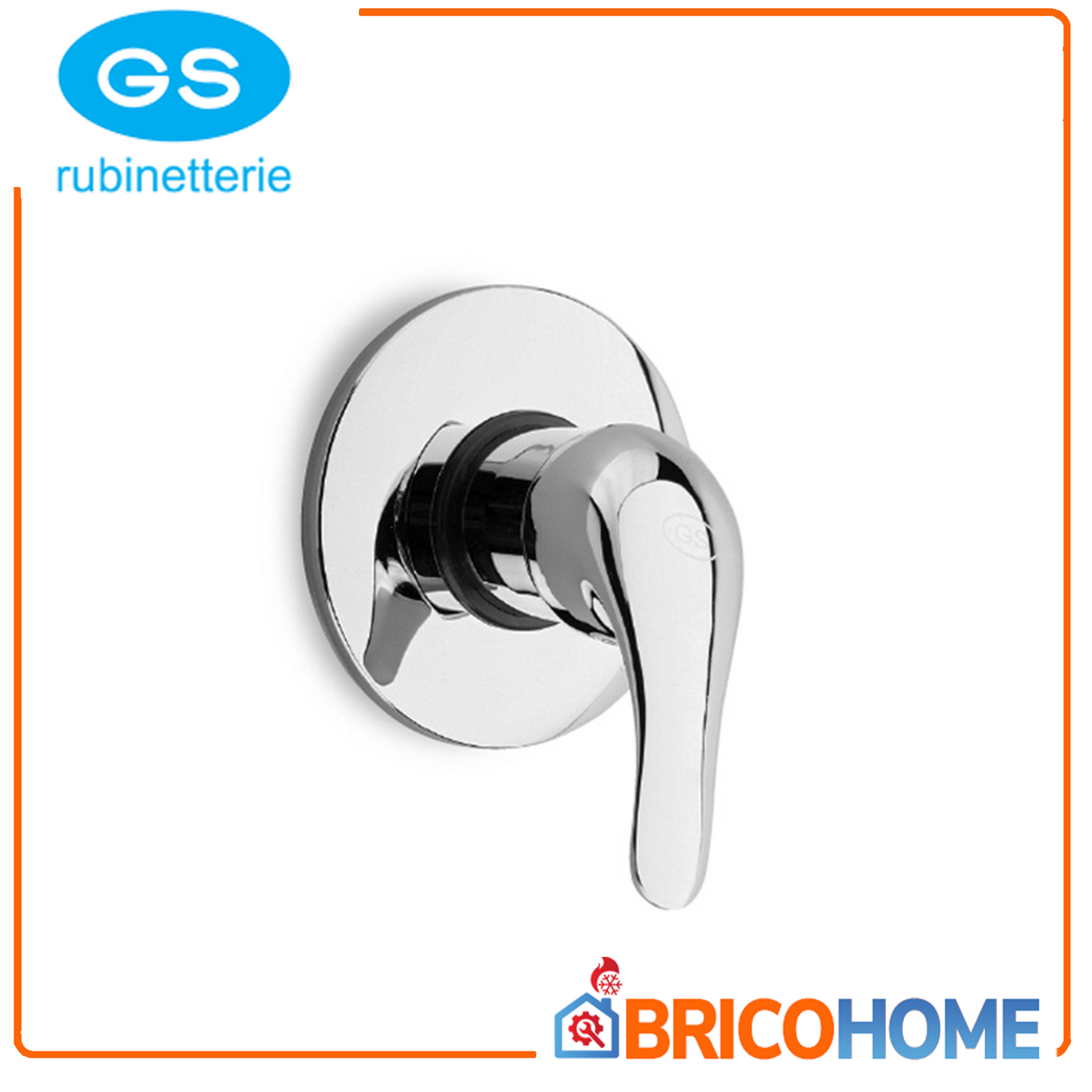 Einbau-Einhand-Brausebatterie - Ecoline GS