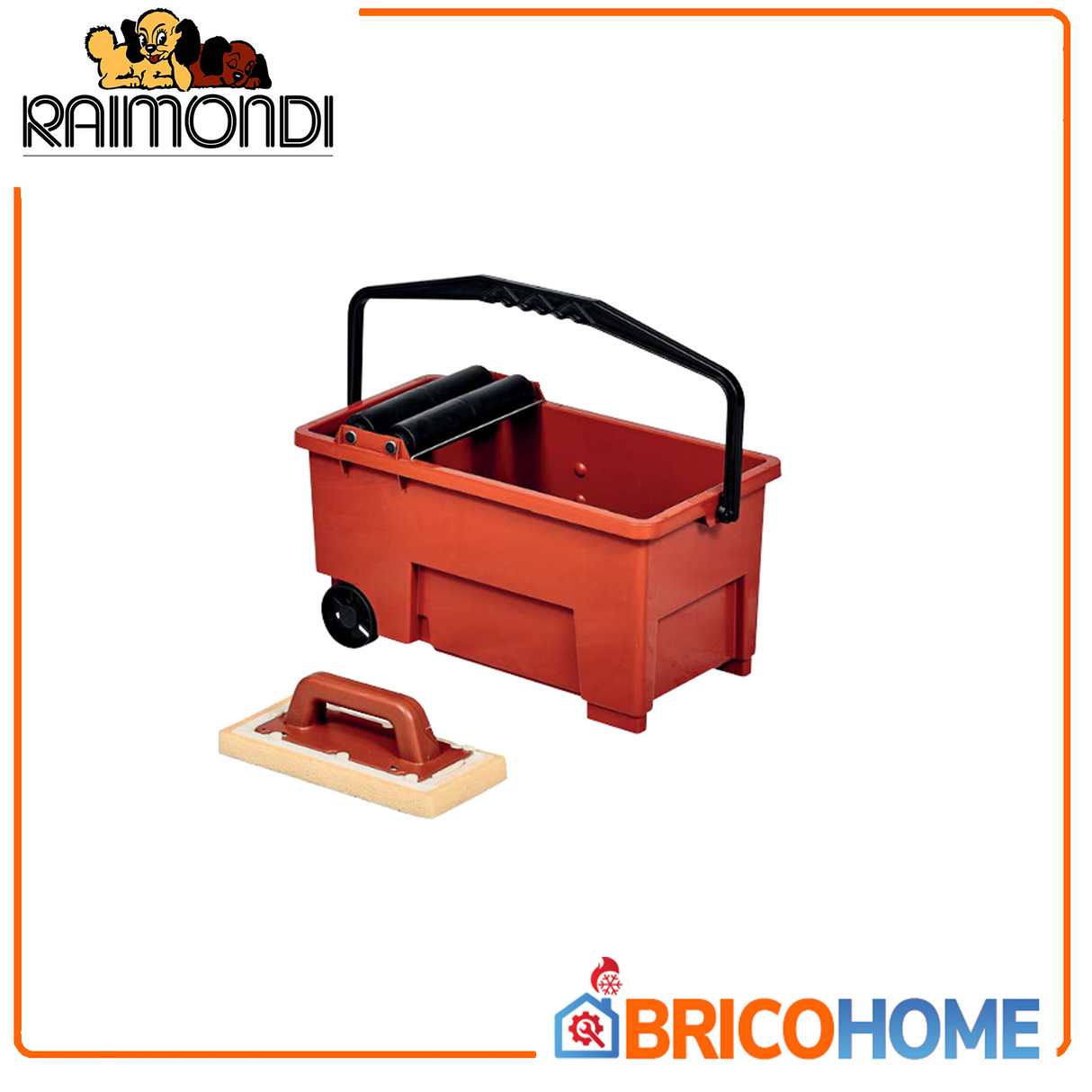 Raimondi Skipper 13lt washing tank for Tilers with Sweepex 13x30 sponge trowel