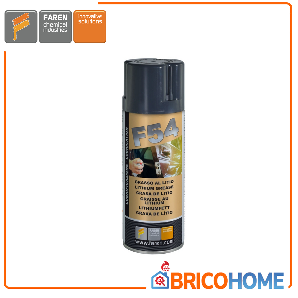 400 ml F54 FAREN Lithium-Sprühfett