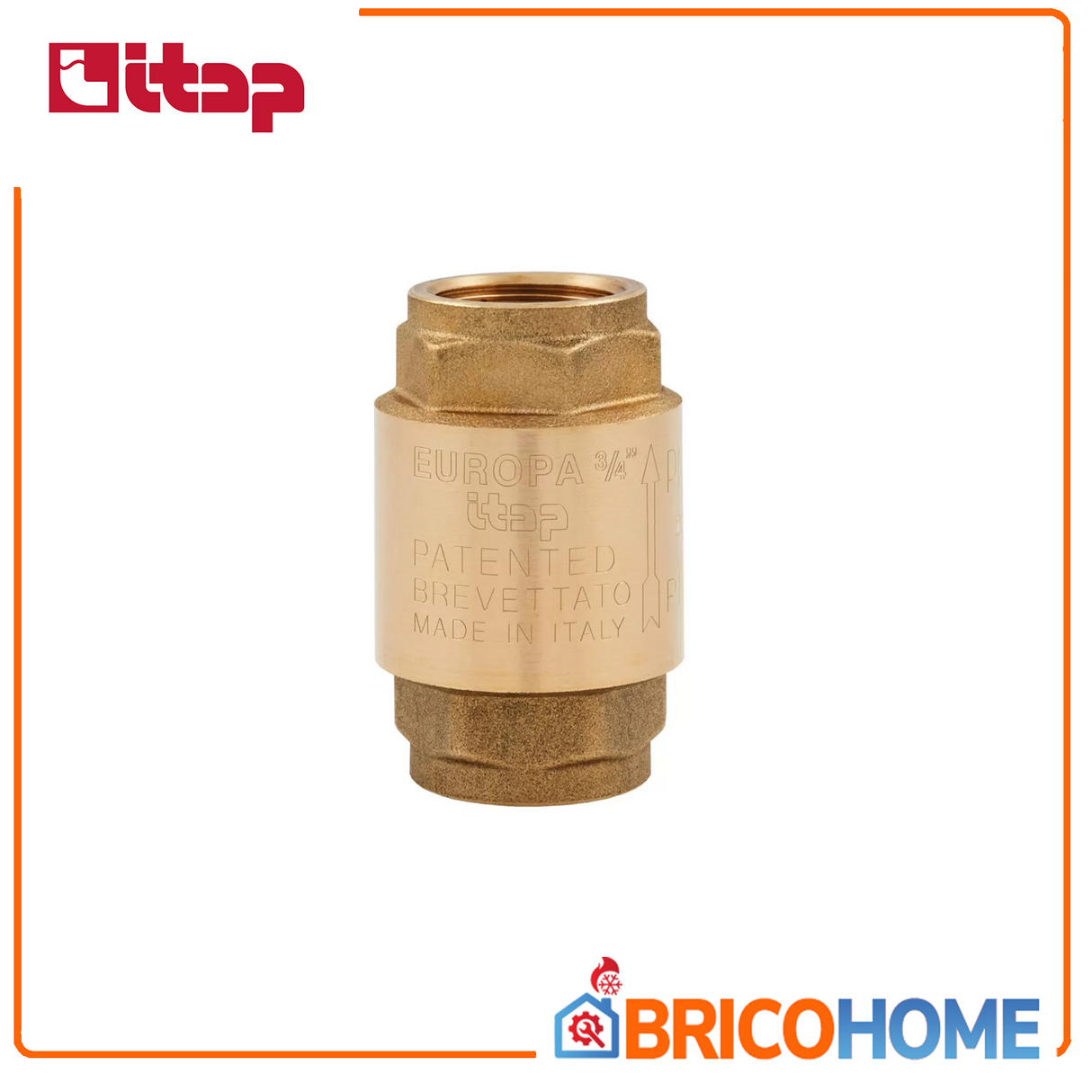 EUROPA® ITAP 1'' (DN 25) brass check valve