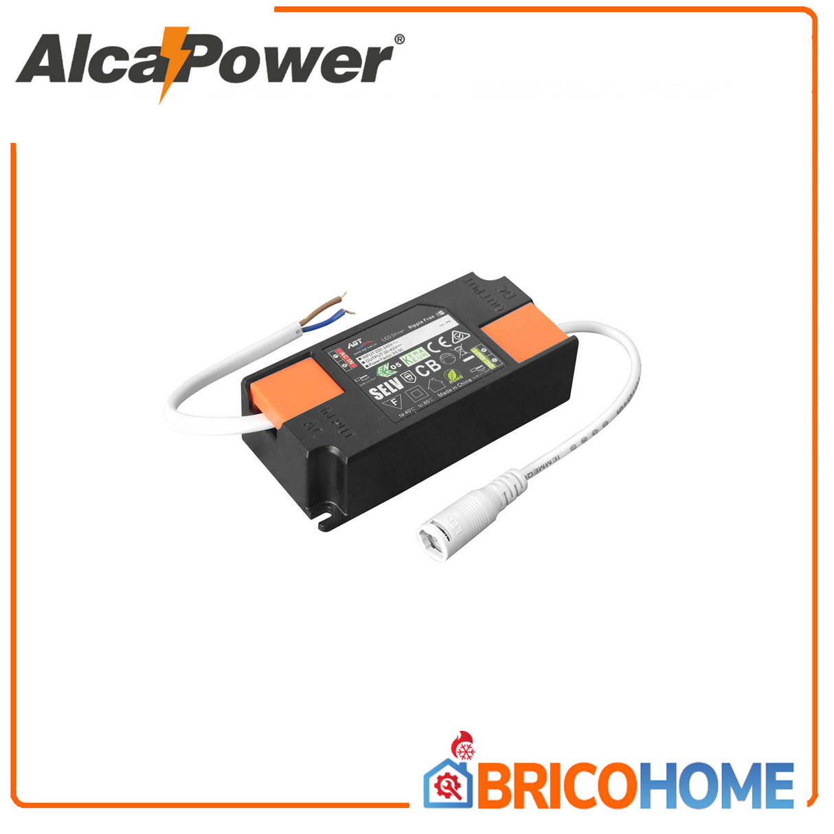 Alimentatore Driver per pannelli LED 220-240V Out 25-40V 900mA DC 36W