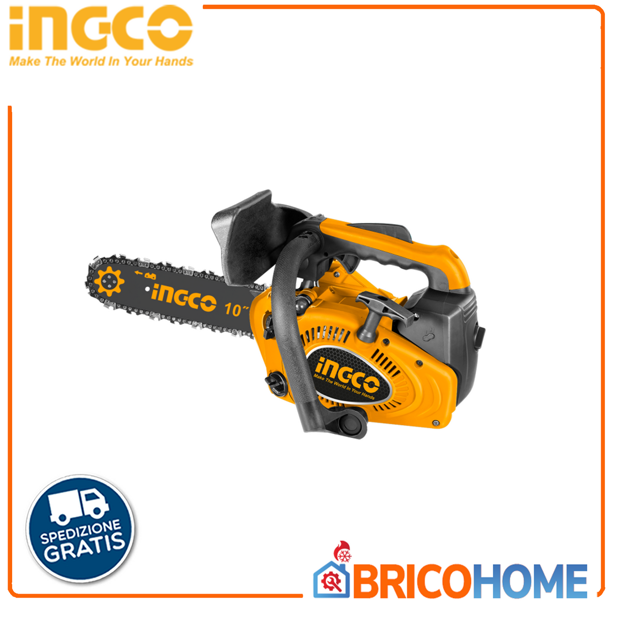 Pruning chainsaw 25CM 25.4CC INGCO