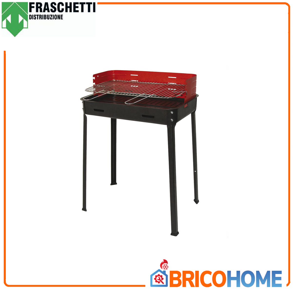 Outdoor-Grill Fornacella Holzkohlegrill Modell Picnic Amigo