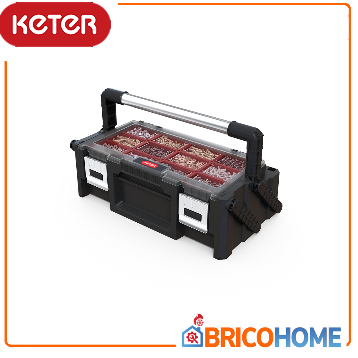Freischwinger-Organizer Kleinteilebox 18" - KETER