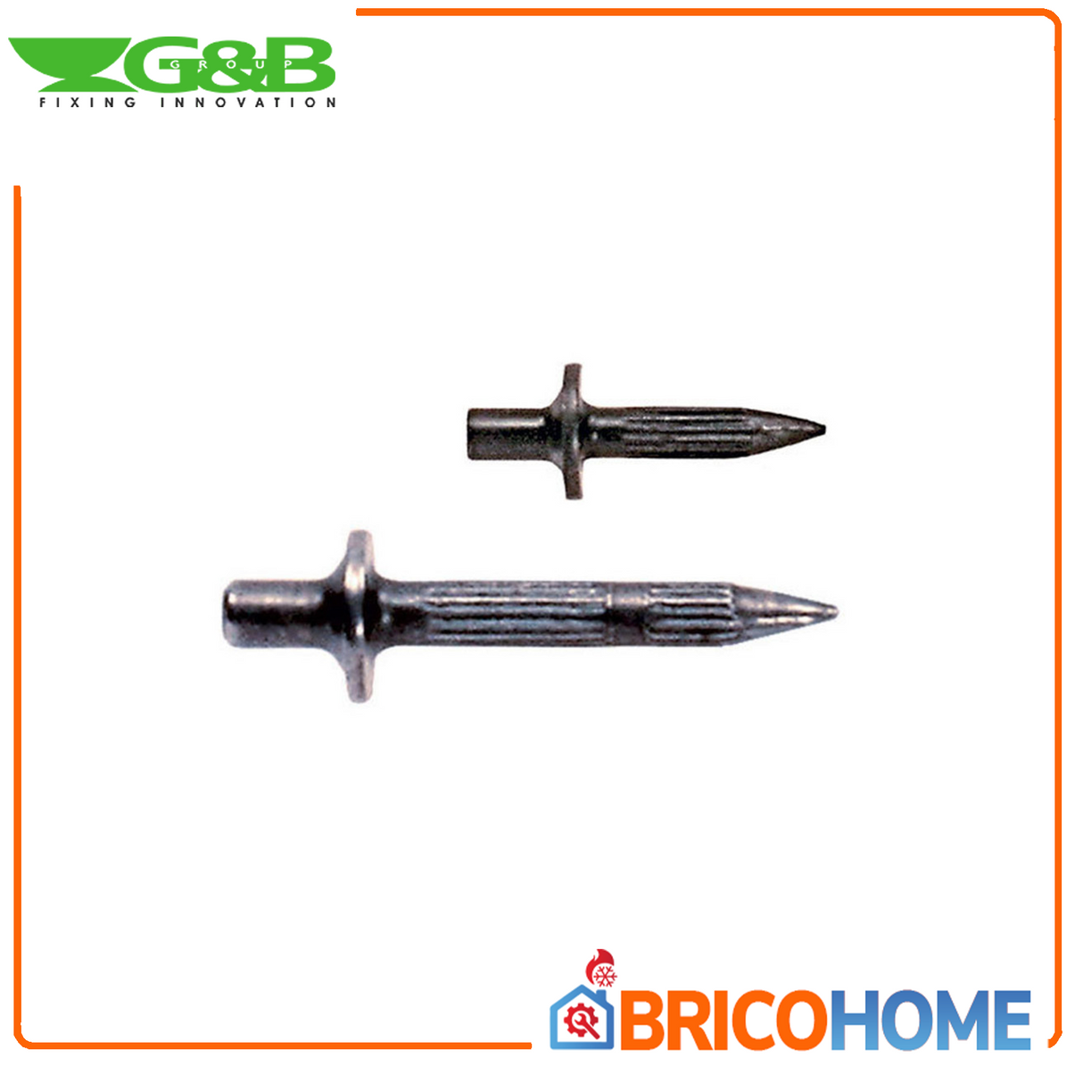 Percussion nails 4x18 for band fixing 200pcs - GEBOPIN