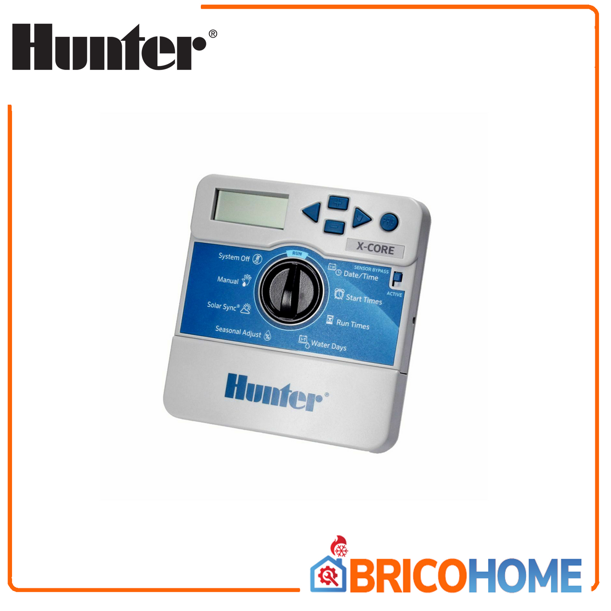 Controller 8 Stations Hunter X-CORE XC-801i-E Irrigation Vegetable garden and garden