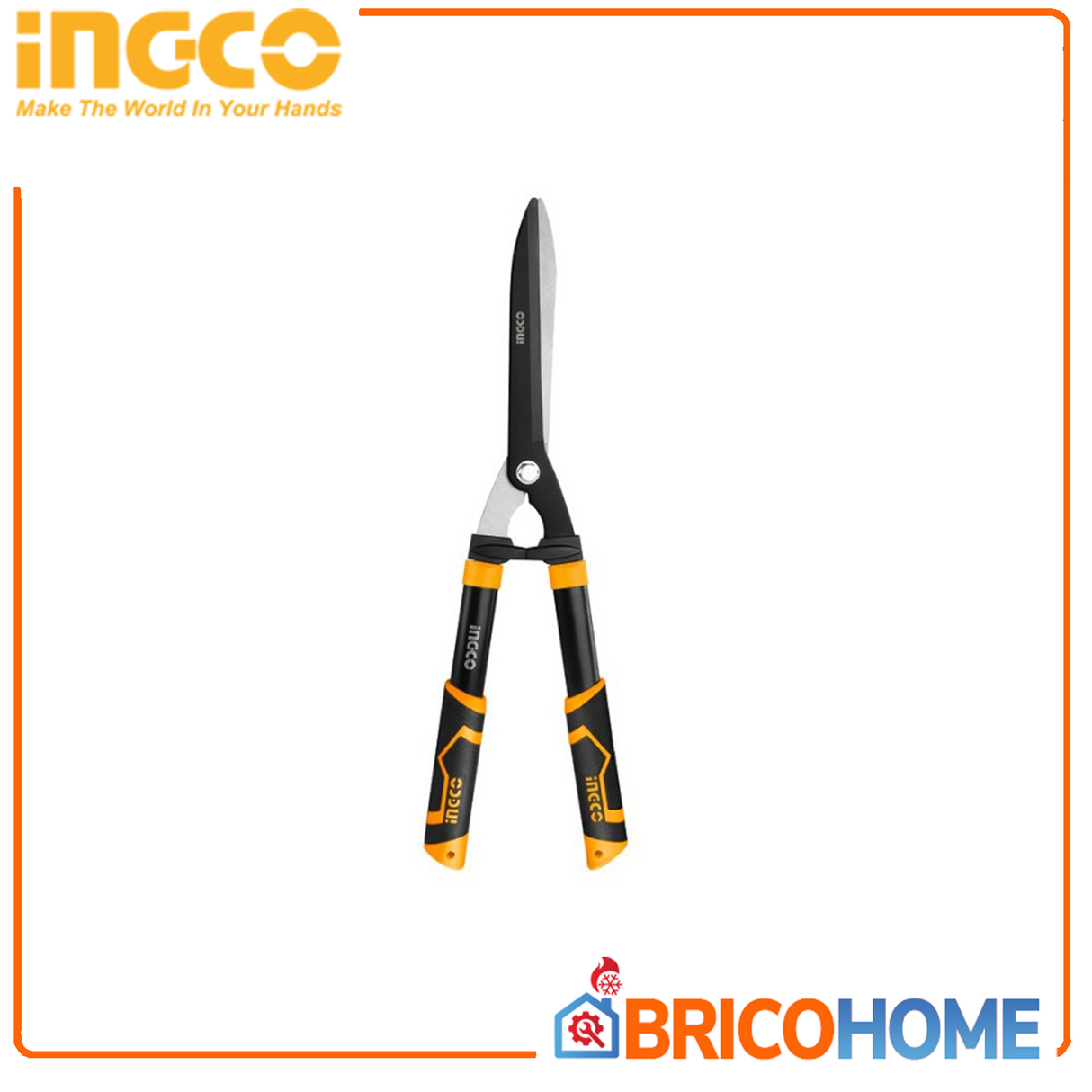 INGCO Gartenschere mit glatter Klinge