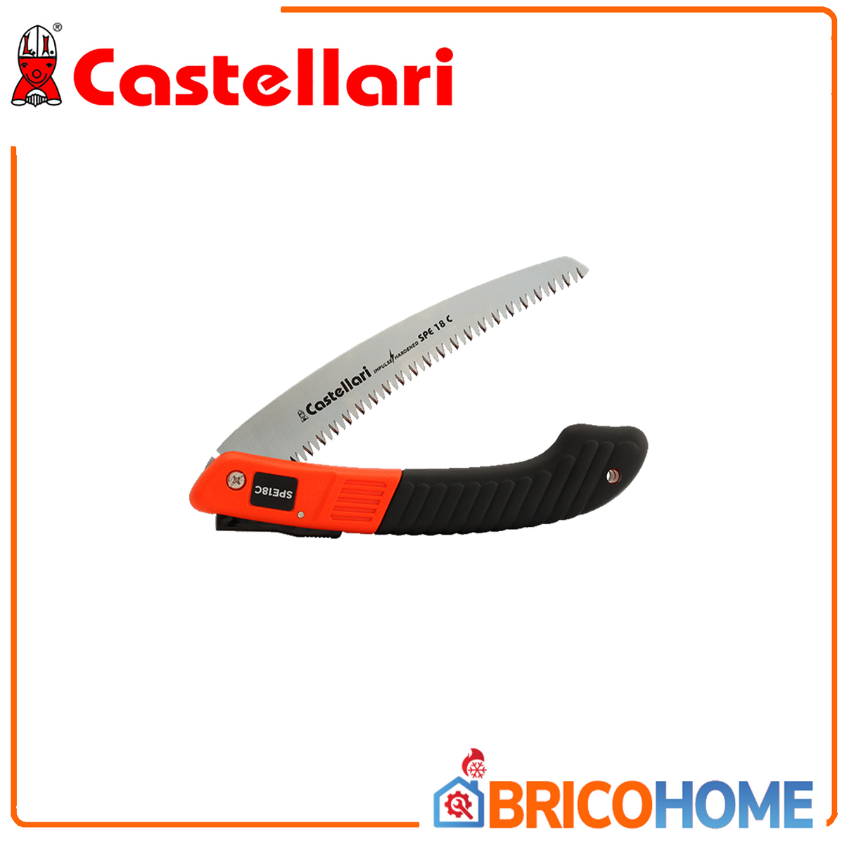 Folding pruning saw curved blade 18 cm SPE 18 C CASTELLARI