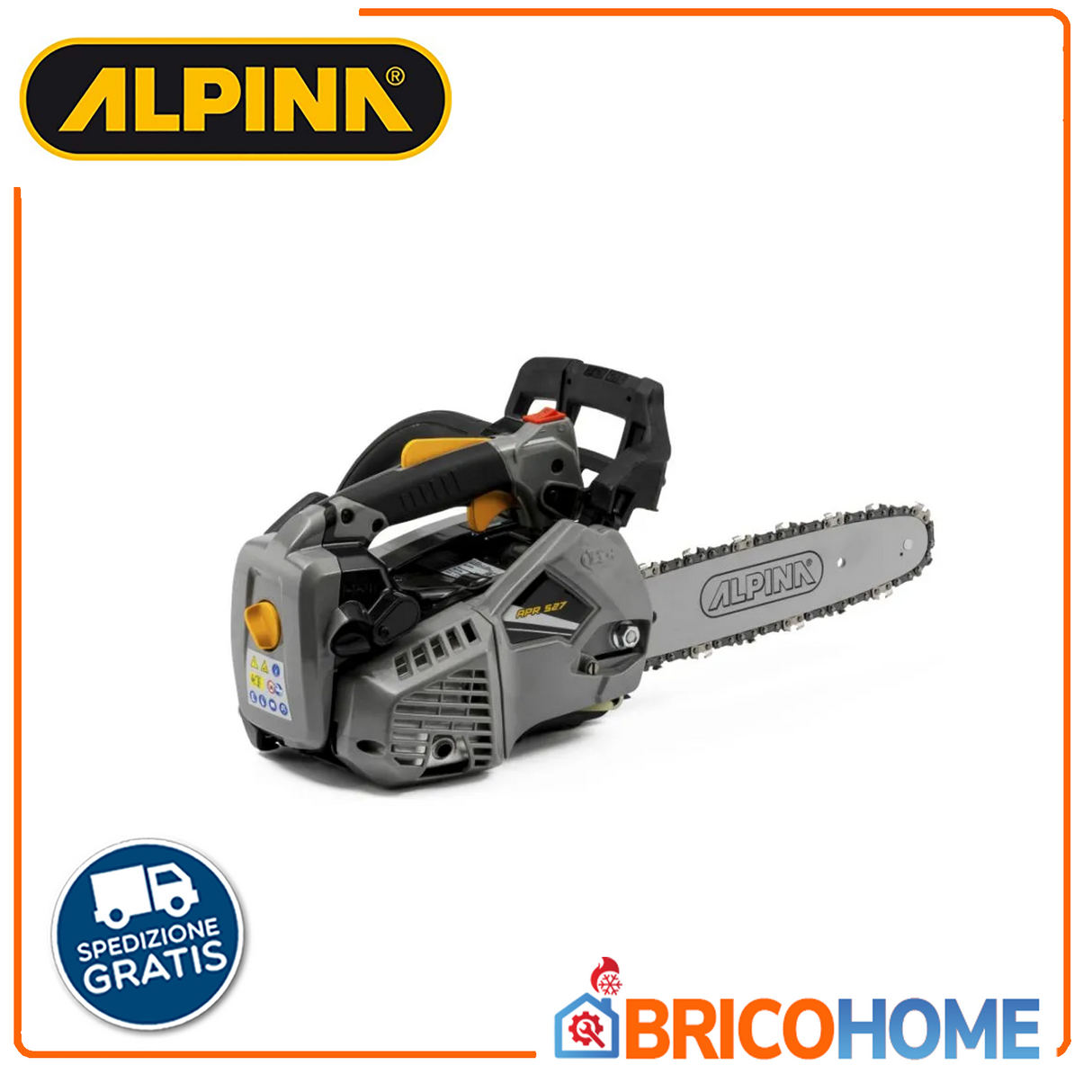 Motosega da pota a scoppio APR 527 (10)" ALPINA