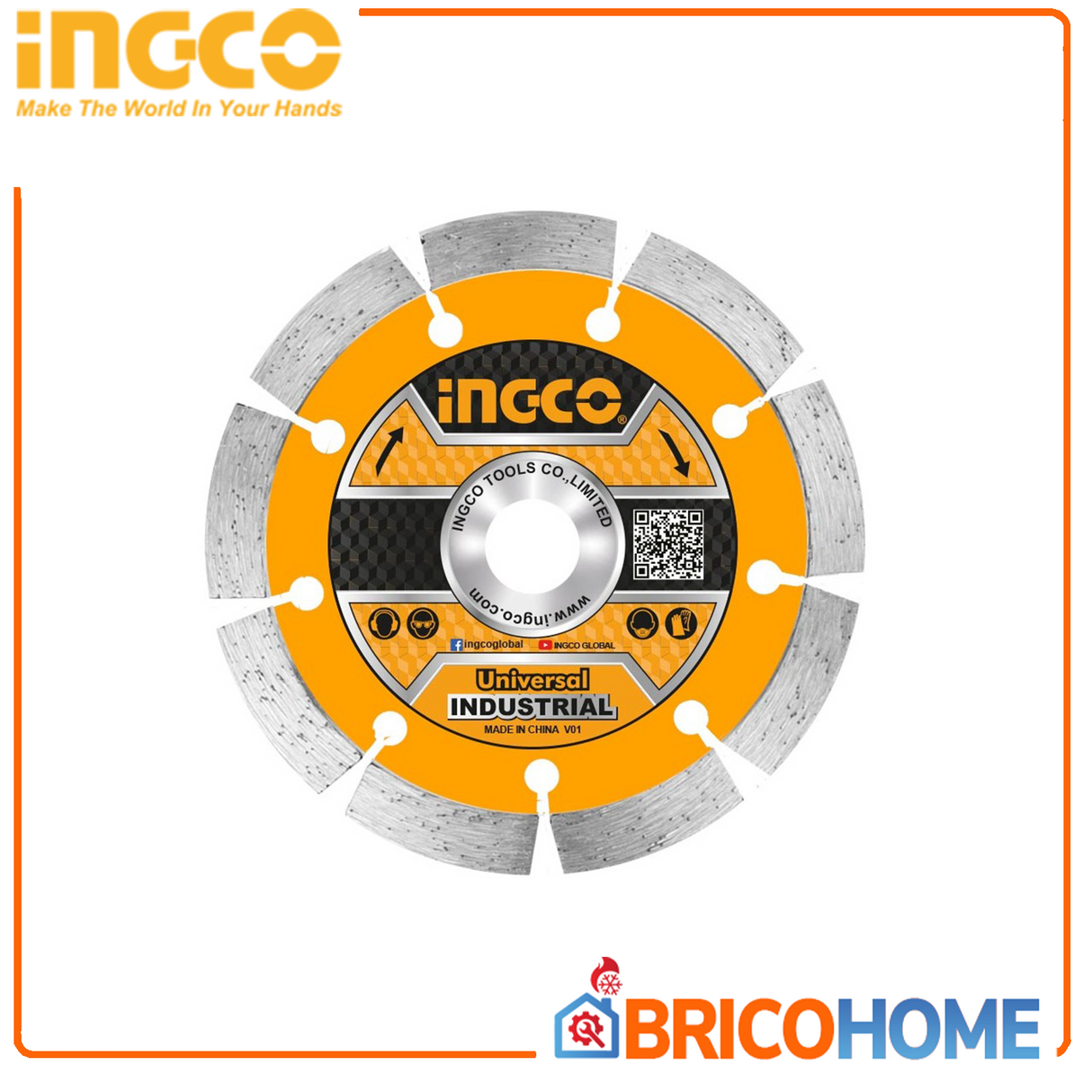 Diamanttrennscheibe 230mm INGCO