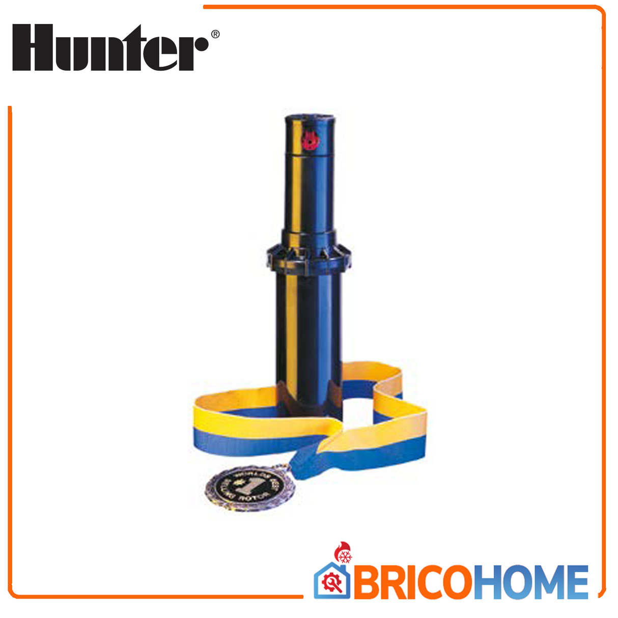 Dynamic turbine sprinkler HUNTER PGP ADJ 3/4" connection complete with nozzles