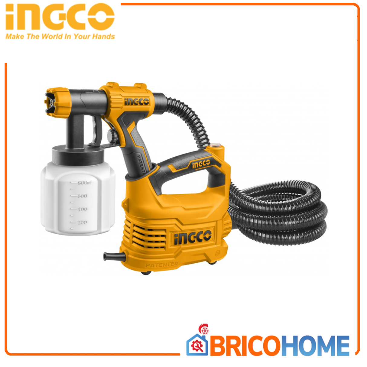 500 W electric airbrush with INGCO accessories