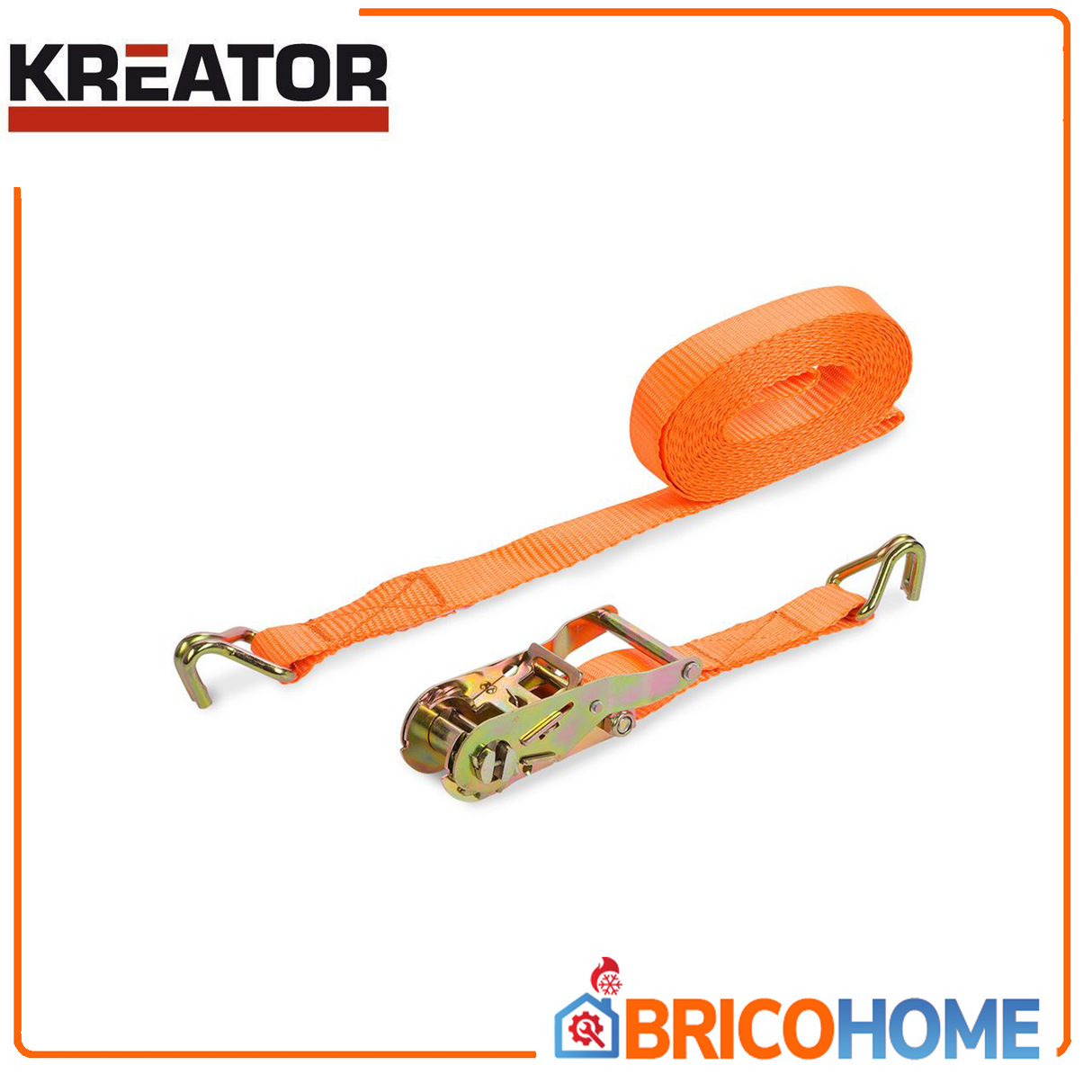 Cravatta a cricchetto 5,0m - 480kg - alta qualità