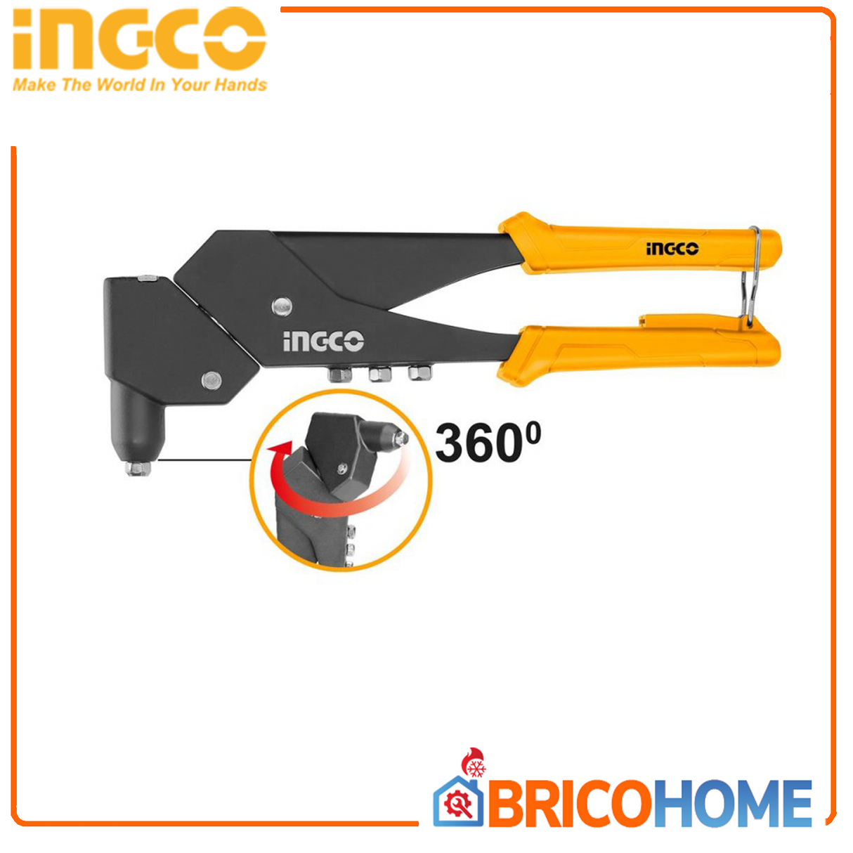 INGCO 360 degree manual riveter