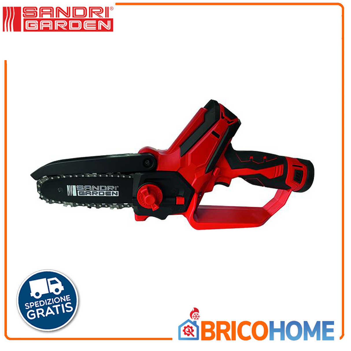 SANDRGARDEN SG-TR 20 12V cordless mini electric saw - with 2 2Ah batteries