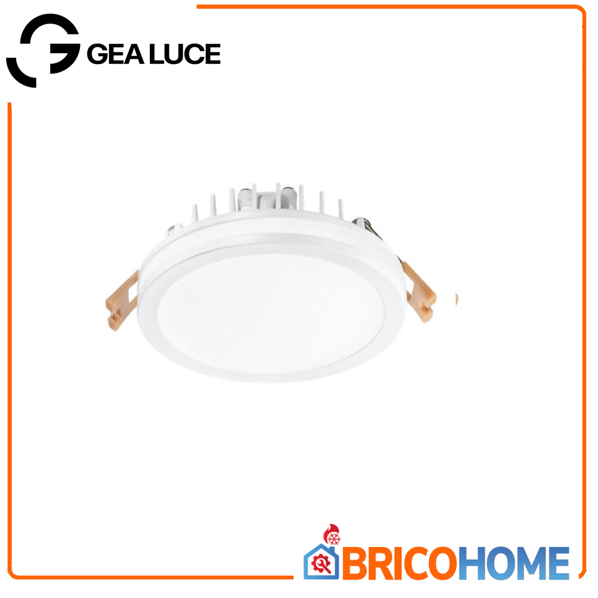 Runder Einbaustrahler 10W - 4000K natürliches Licht - CARDEA - Gea Led