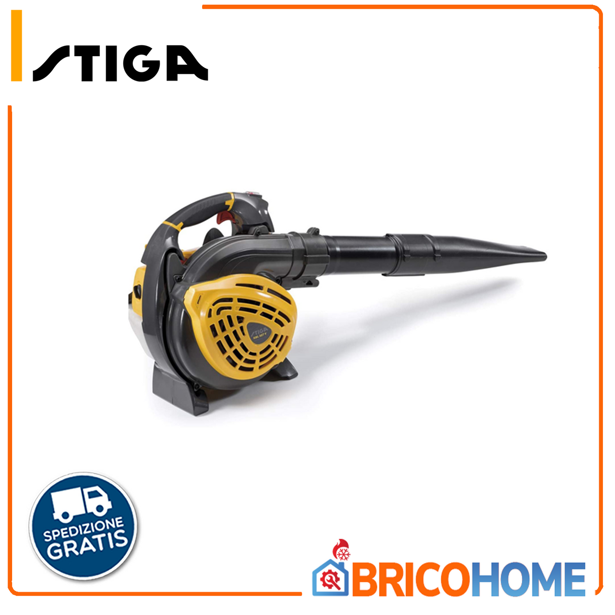 Blower/vacuum with 27.6 cc petrol engine - STIGA BL 530 V