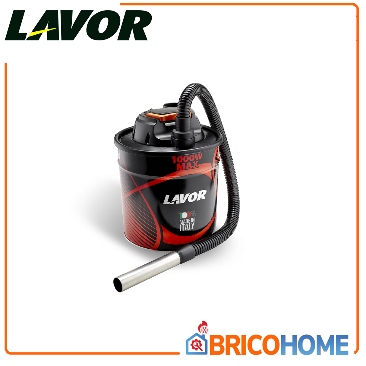 Ash vacuum cleaner 1000W ASHLEY 411 - LAVOR