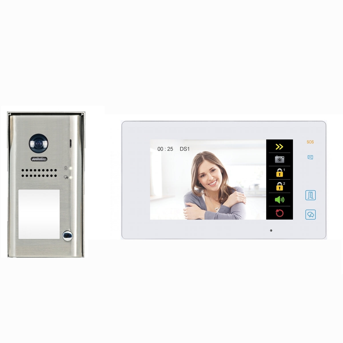 2-Draht-Video-Gegensprechanlage mit WLAN-Anschluss – Farfisa 1SEK/MEW