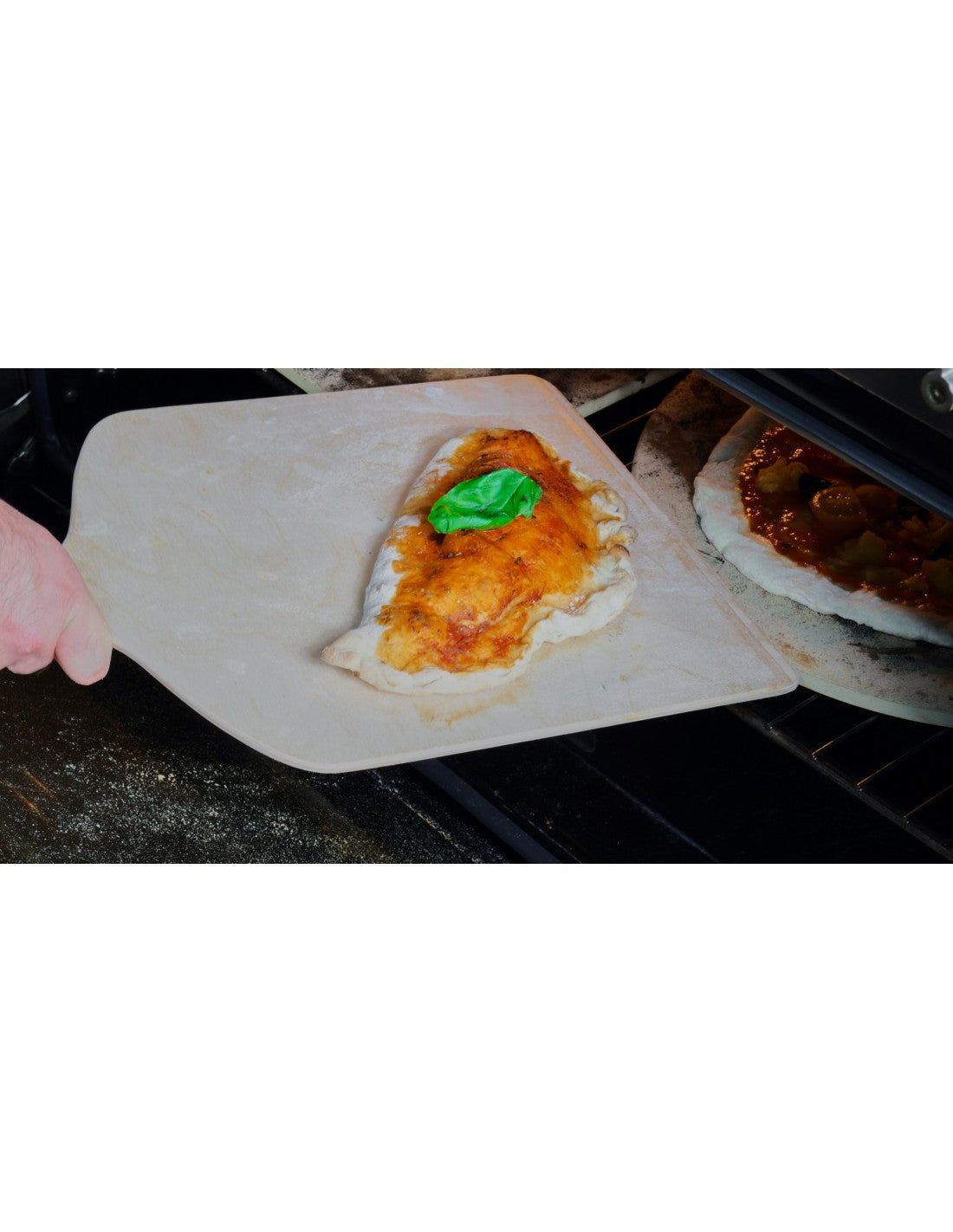 Pala per Pizza in legno di betulla dimensioni 41x33 cm spessore 0,6mm