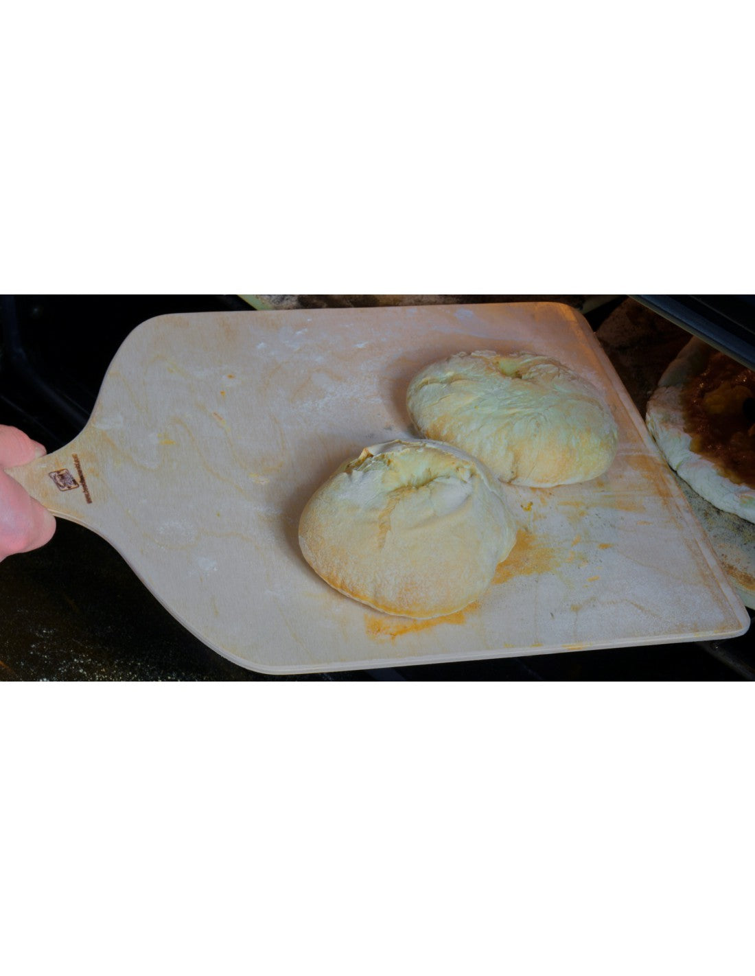 Pala per Pizza in legno di betulla dimensioni 41x33 cm spessore 0,6mm