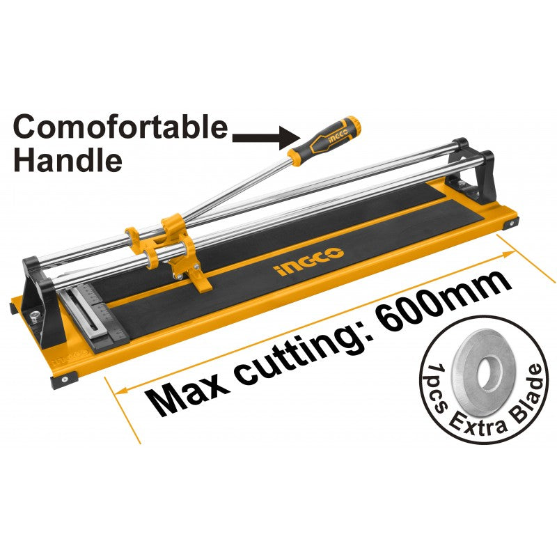 Manual tile cutter MAX length 600mm INGCO