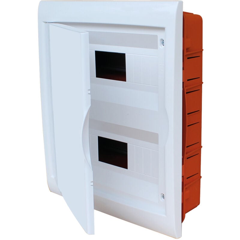 FAEG Centralino da Incasso 24 Moduli con portello bianco – FG14624