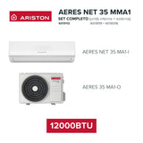 Ariston Condizionatore 12000BTU AERES NET 35 con unità esterna