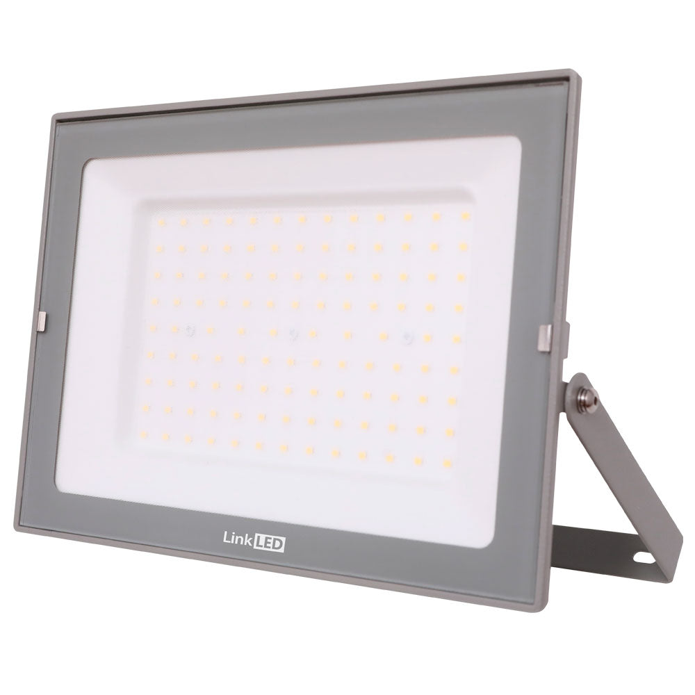 LinkLED Proiettore YUMA BASIC 100W SMD 6500K IP65 Colore Grigio