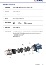 PEDROLLO PLURIJETm 4/100X 1,0 HP silent self-priming multi-impeller electric pump