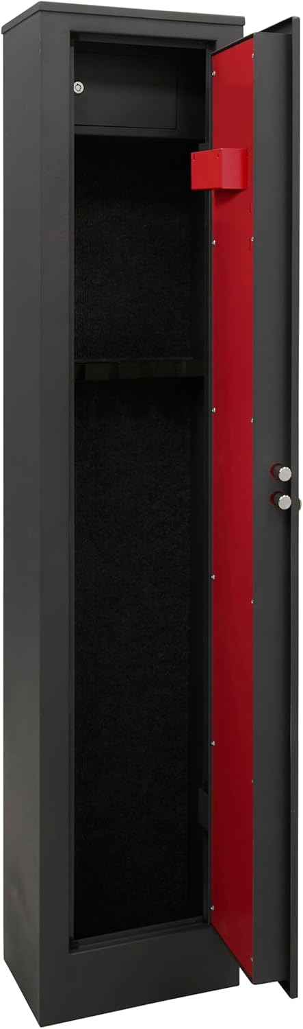 Arregui Domus Armadio Portafucili a 5 posti per armi lunghe fino a 125cm con tesoretto - ARM050345