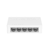 STRONG SW5000P – Switch Desktop Gigabit 5 Porte 10/100/1000 Mbps, Plug & Play, Plastica, Fanless