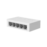 STRONG SW5000P – Switch Desktop Gigabit 5 Porte 10/100/1000 Mbps, Plug & Play, Plastica, Fanless