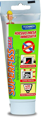 PROCHIMICA SUPERFISS CASA 80ml – Adesivo a Presa Rapida Effetto Ventosa