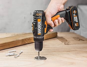 WORX WX101 – Trapano Avvitatore a Batteria 20V | 2 Batterie + Borsa