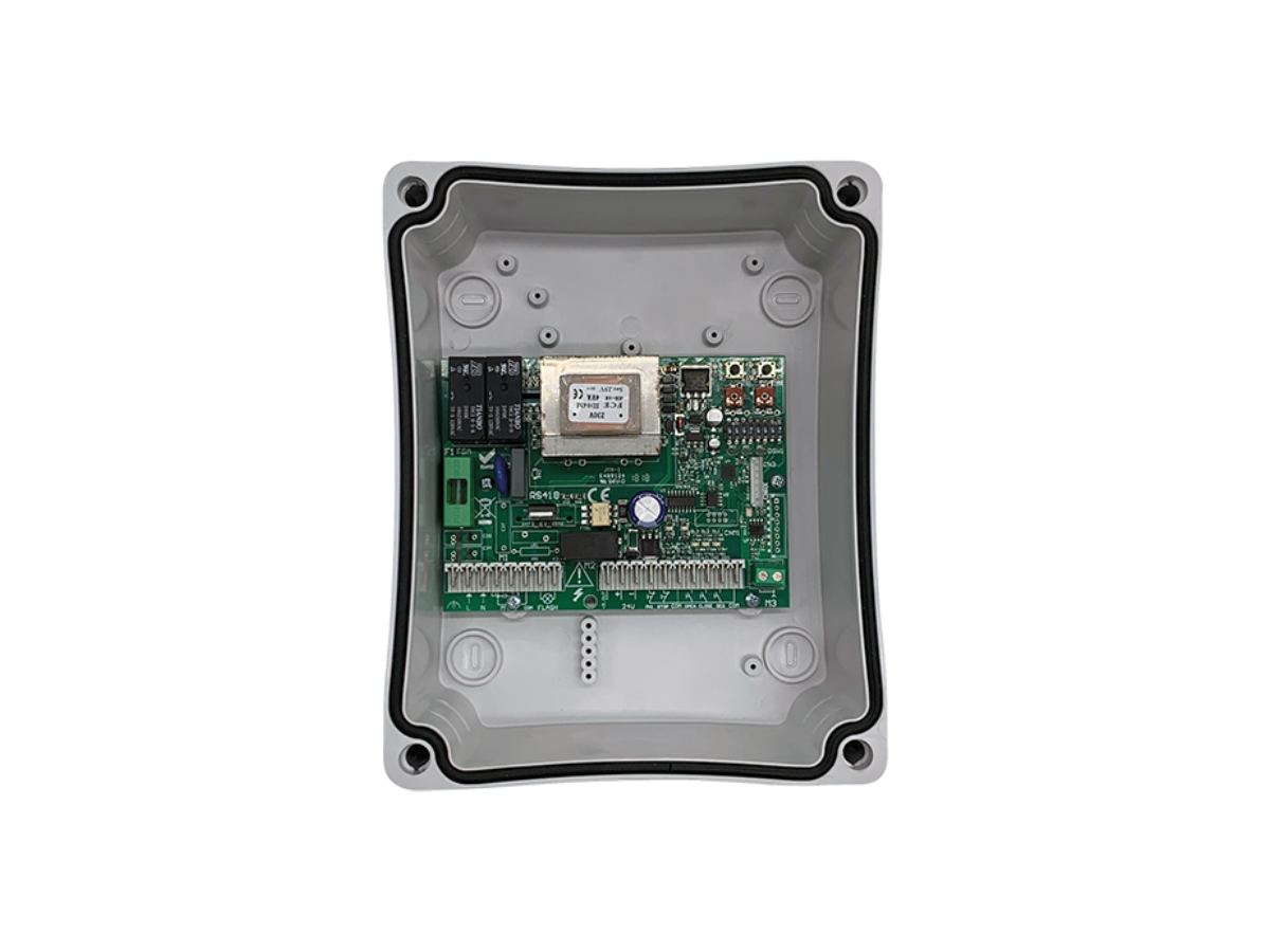 KEY AUTOMATION - Centrale CT1RS 230V per Serrande e Cancello Scorrevole | Radio Integrata | 700W | IP54