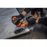 AEG Smerigliatrice Angolare AEG BEWS 18-125BLPX2-602C – Brushless 18V, 2x6.0Ah, Valigetta Inclusa