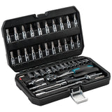 BORMANN Pro Set 46pz chiavi a bussola in valigetta 1/4'' di pollice - BHT5100