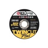 Twincut Plus Edelstahl- und Stahl-Trennscheibe, Durchmesser 125 – Dicke 1,6 mm